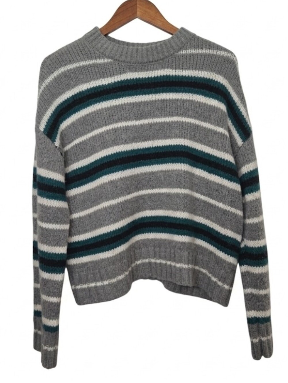 LA Hearts wool blend stripe sweater